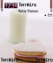 Скриншот №1 для темы Молоко и печенье