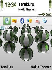 Шары с отражением для Nokia 6760 Slide