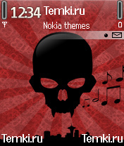 Музыка и Череп для Nokia N70