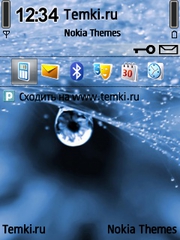 Капля цветка для Nokia 6700 Slide