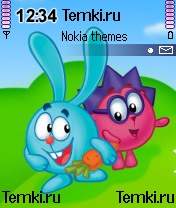Крош и Ёжик для Nokia N72