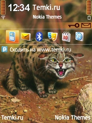 Разговорчивая киса для Nokia E73 Mode
