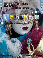 Дама в маске для Nokia N92