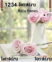 Розовые розы для Samsung SGH-Z600
