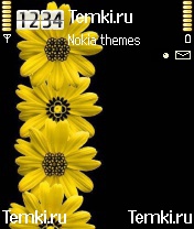 Желтые цветы для Nokia N70