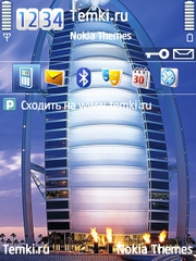 Бурдж Аль Араб - Дубай для Nokia 5630 XpressMusic