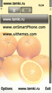 Скриншот №3 для темы Апельсины