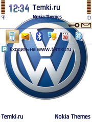 Эмблема Volkswagen для S60 3rd Edition