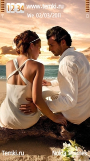 Жених И Невеста На Море для Nokia 700