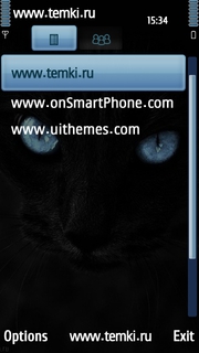 Скриншот №3 для темы Черная кошка