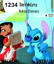 Лило и Стич для Nokia N90