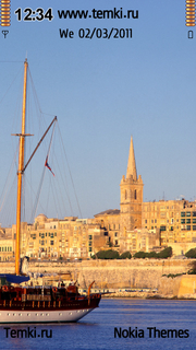 Яхта на Мальте для Sony Ericsson Kanna