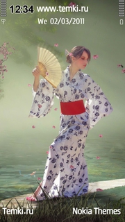 Образ гейши для Sony Ericsson Kanna