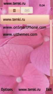 Скриншот №3 для темы Розовые Липестки