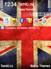 Скриншот №1 для темы Британский флаг