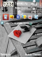 Роза на стуле для Nokia E70