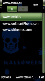 Скриншот №3 для темы Хэллоуин