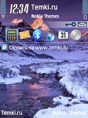 Снежная Британская Колумбия для Nokia N78