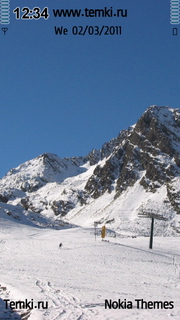 Снежная Андора для Sony Ericsson Kurara
