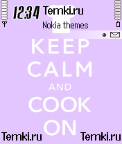 Keep calm для Nokia 3230