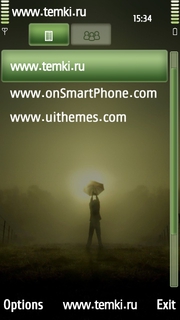 Скриншот №3 для темы Человек с зонтом