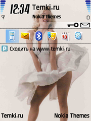 Мэрлин Моннро для Nokia 6760 Slide
