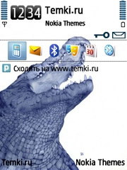 Крокодил для Nokia 6760 Slide