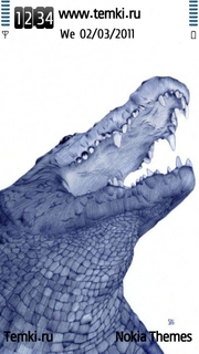 Крокодил для Nokia X6