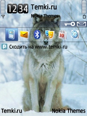 Волк для Nokia E73 Mode