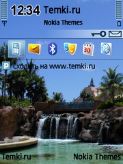 Багамские водопады для Nokia 6110 Navigator