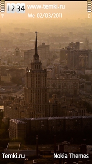 Утренняя Москва для Samsung i8910 OmniaHD