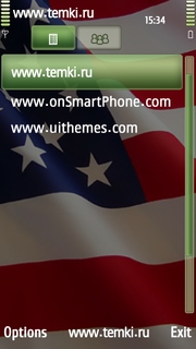 Скриншот №3 для темы Американский флаг