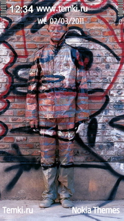 Призрак и граффити для Sony Ericsson Satio
