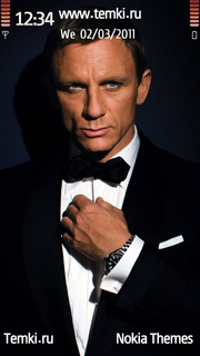 Джеймс Бонд Агент 007 - Daniel Craig для S60 5th Edition