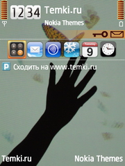 Бабочка для Nokia E90