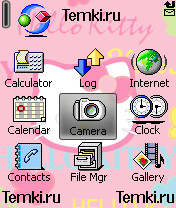 Скриншот №2 для темы Hello Kitty