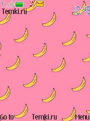 Новая тема с бананами для Nokia 6260 slide