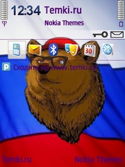 Медведь из России для Samsung SGH-G810