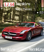 Скриншот №1 для темы Mercedes-Benz SLS AMG
