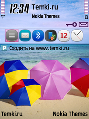 Зонтики На Пляже для Nokia E73 Mode