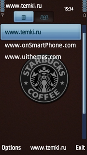 Скриншот №3 для темы Starbucks