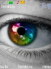 Цветной глаз для Nokia Asha 203