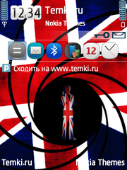 Британский флаг для Nokia N71