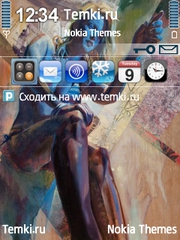 Девушка в купальнике для Nokia E73 Mode