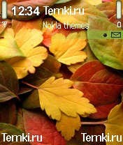 Ковер из листьев для Nokia N72