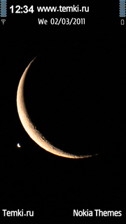 Луна с Венеры для Sony Ericsson Kanna