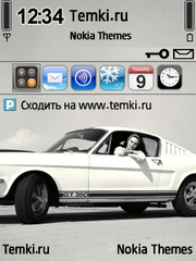 Девушка в мустанге для Nokia N95 8GB