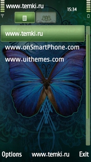 Скриншот №3 для темы Бабочка