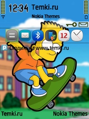 Барт Симпсон для Nokia E70