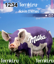 Шоколадная свинка для Nokia 6638